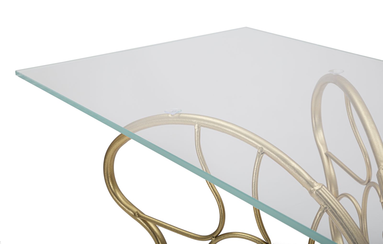 CONSOLE BUTTERFLY CM 110X40X76 stile GLAM - immagine 3