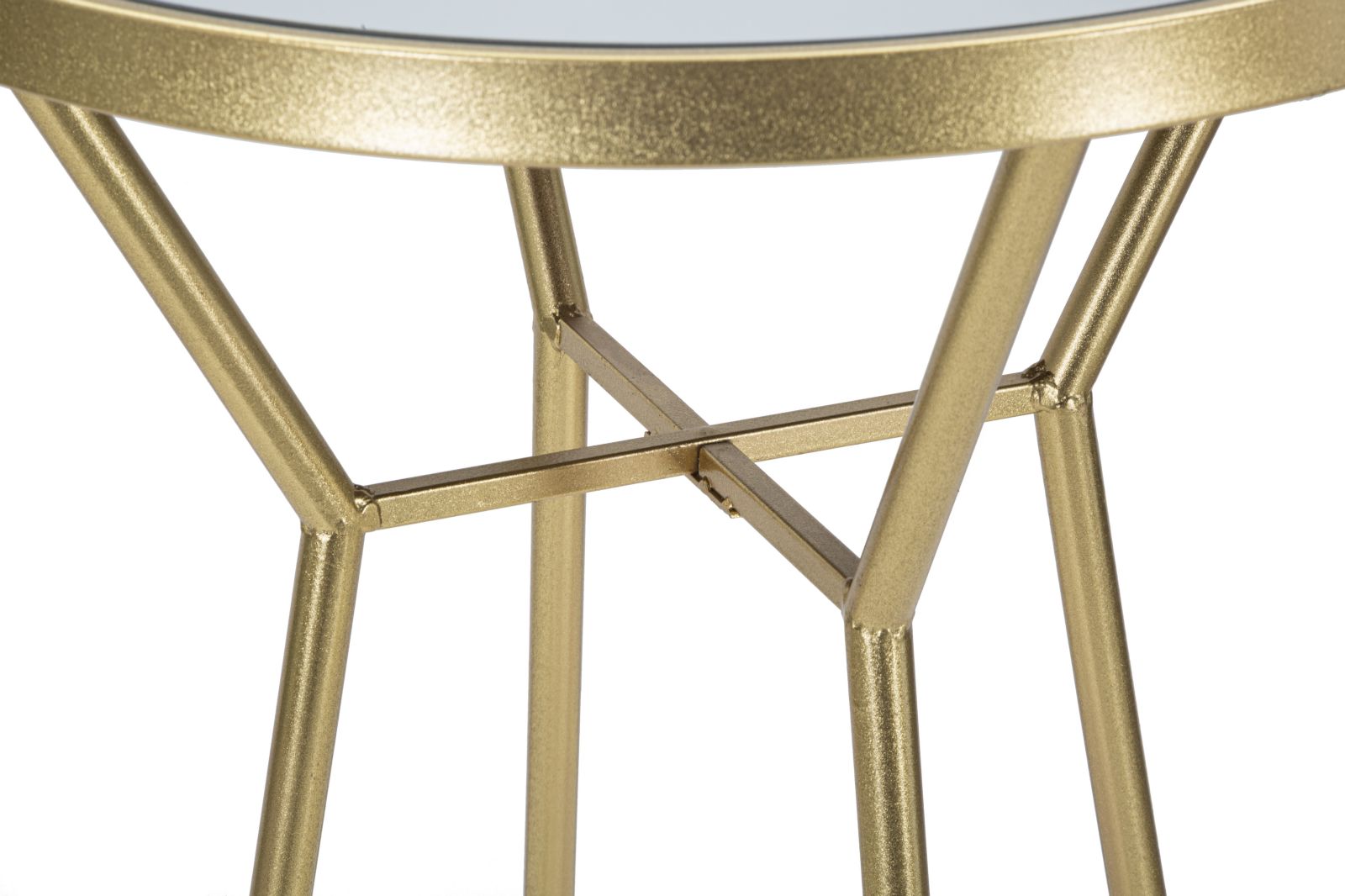 TAVOLO BAR CIRCLE CM Ø 60X105 stile GLAM - immagine 5
