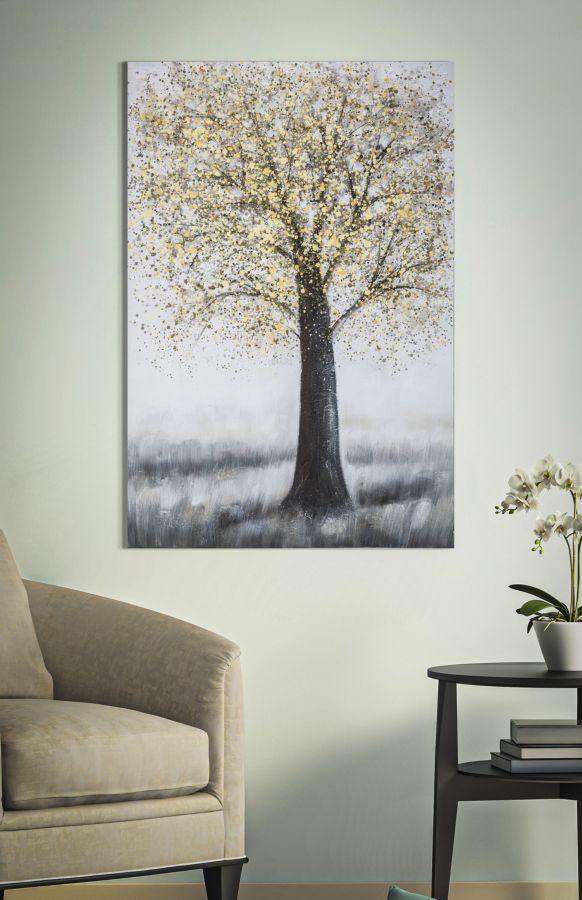 DIPINTO SU TELA TREE SIMPLE -A- CM
80X3,8X120 stile GLAM - immagine 7