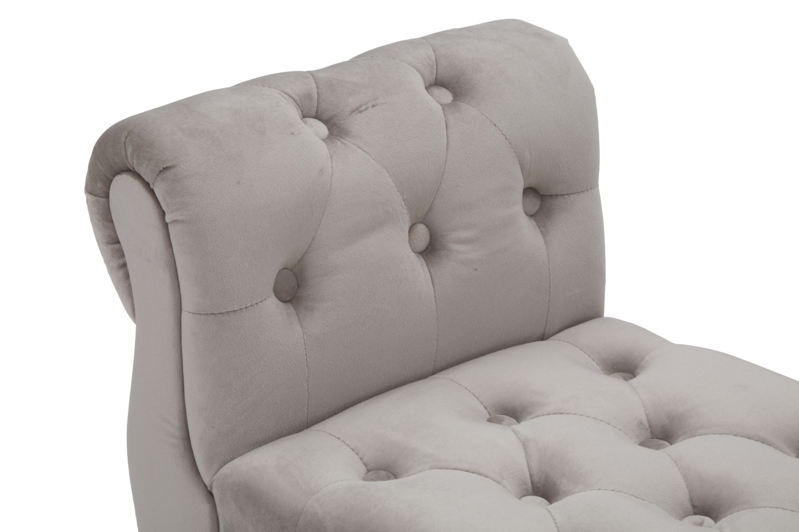 PANCHETTA PARIS GRIGIA/GOLD CM 120X40X60 stile GLAM - immagine 6