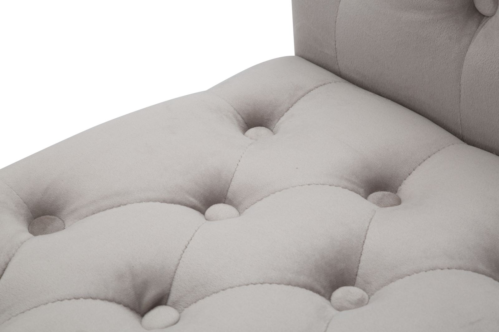 PANCHETTA PARIS GRIGIA/GOLD CM 120X40X60 stile GLAM - immagine 8