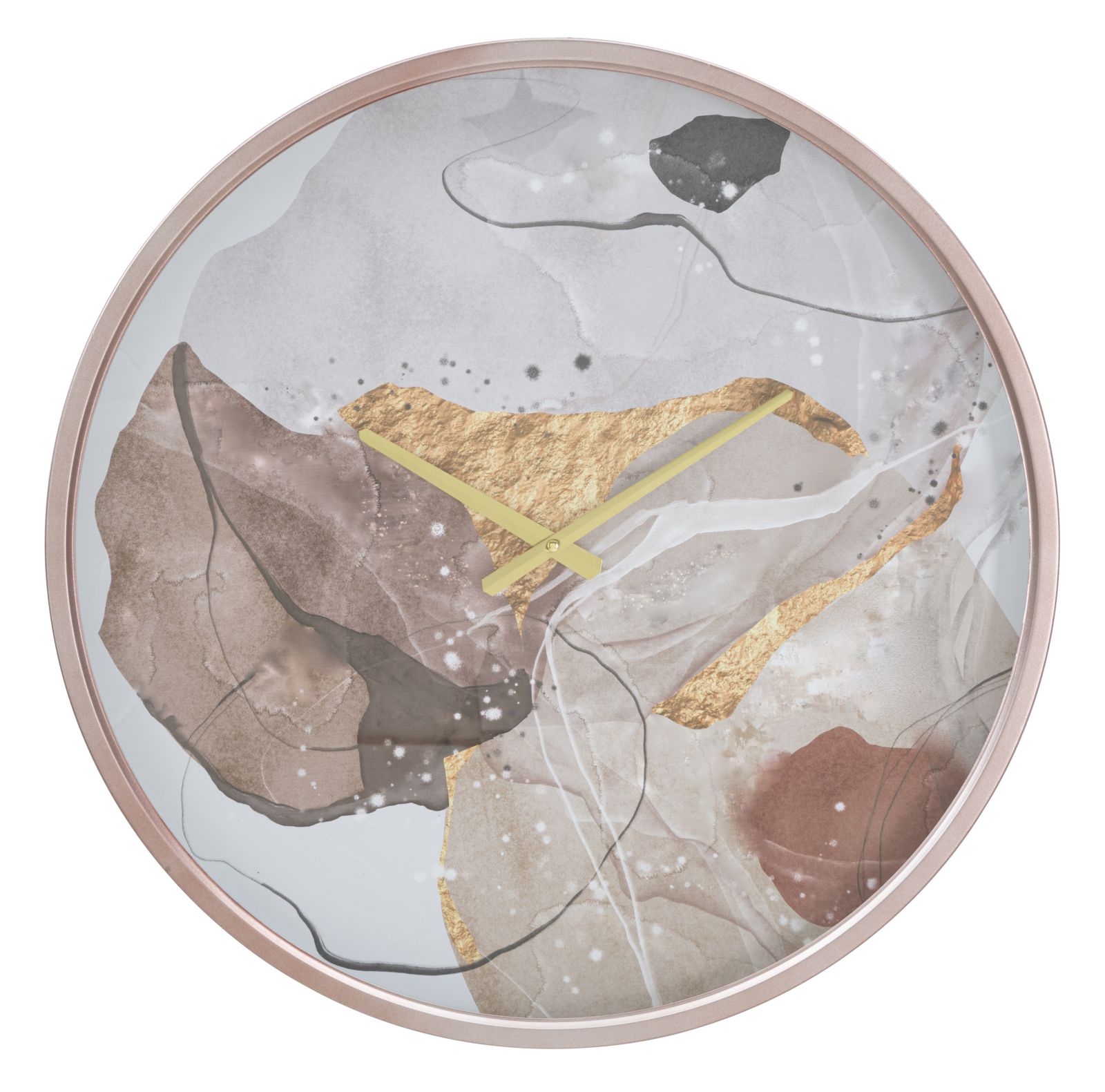 OROLOGIO DA MURO ART PINK CM Ø 60X6 stile GLAM - immagine 2