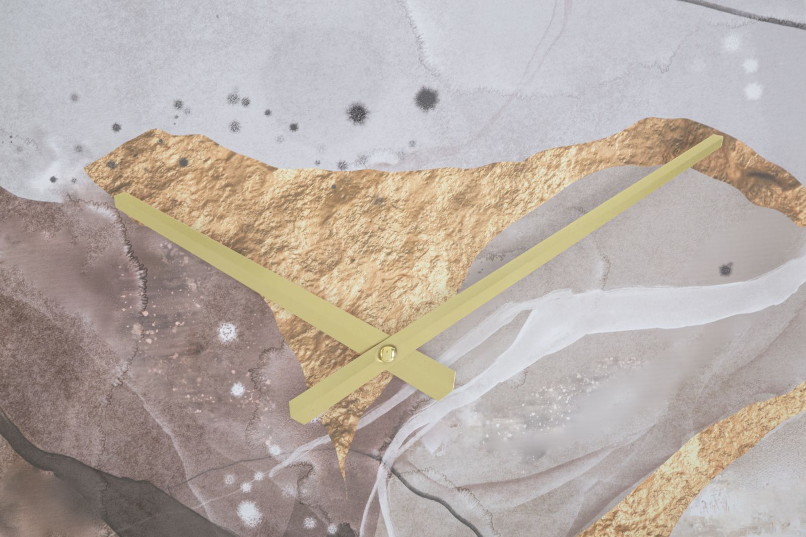 OROLOGIO DA MURO ART PINK CM Ø 60X6 stile GLAM - immagine 3