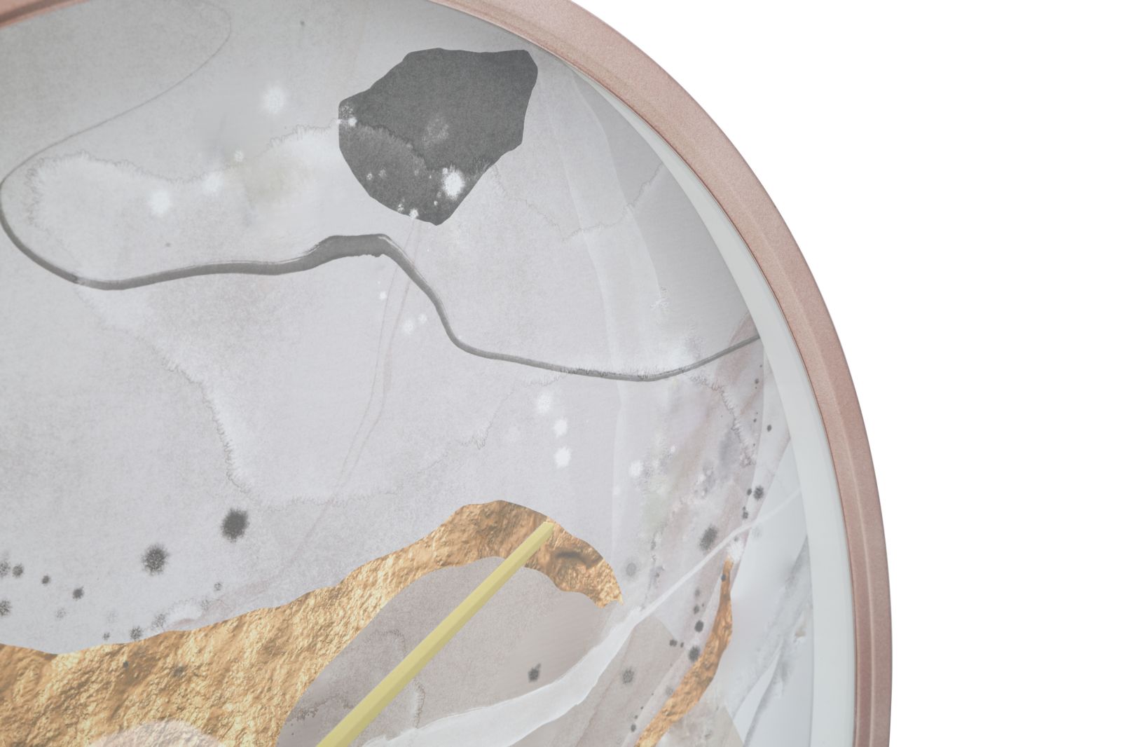 OROLOGIO DA MURO ART PINK CM Ø 60X6 stile GLAM - immagine 4