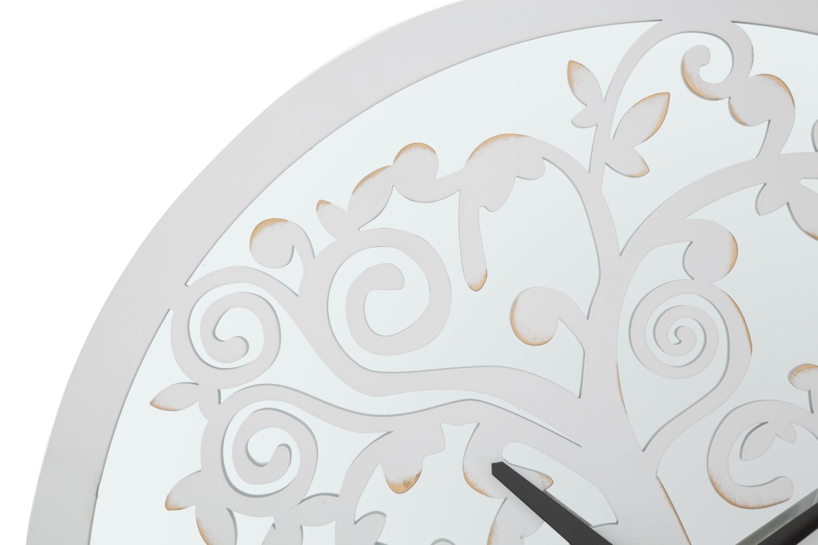 OROLOGIO DA MURO WHITE TREE CM Ø 55X4,5 stile GLAM - immagine 3