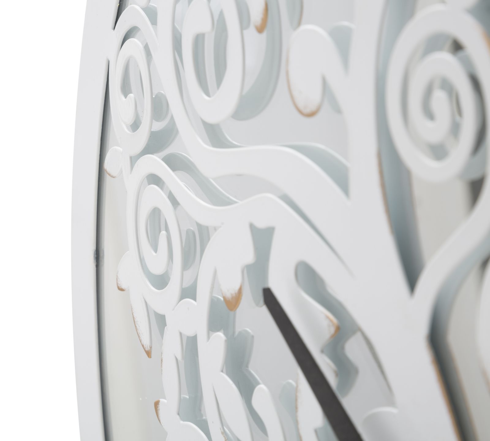 OROLOGIO DA MURO WHITE TREE CM Ø 55X4,5 stile GLAM - immagine 5