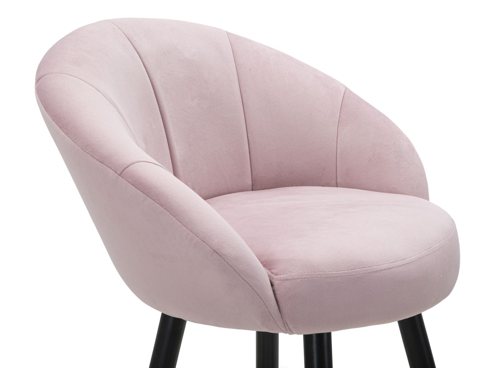 SGABELLO BAR PRAGUE ROSA CM 55X56X104 stile GLAM - immagine 7