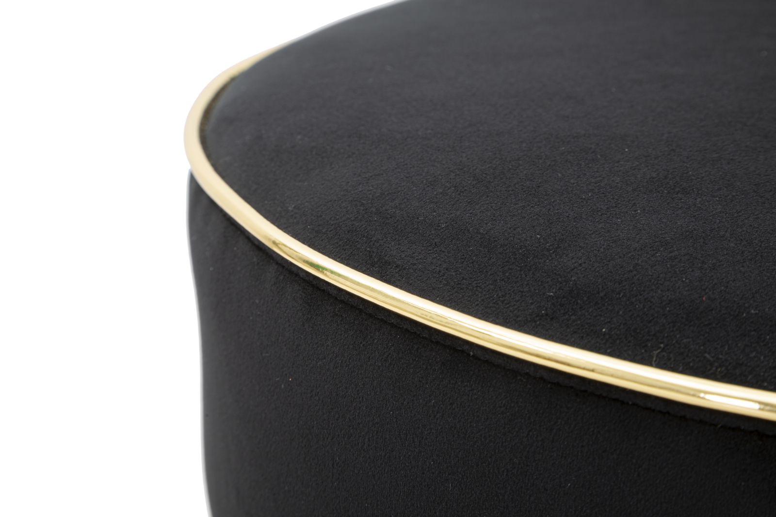 SGABELLO BAR LUXY NERO CM 46X48X96 stile GLAM - immagine 9