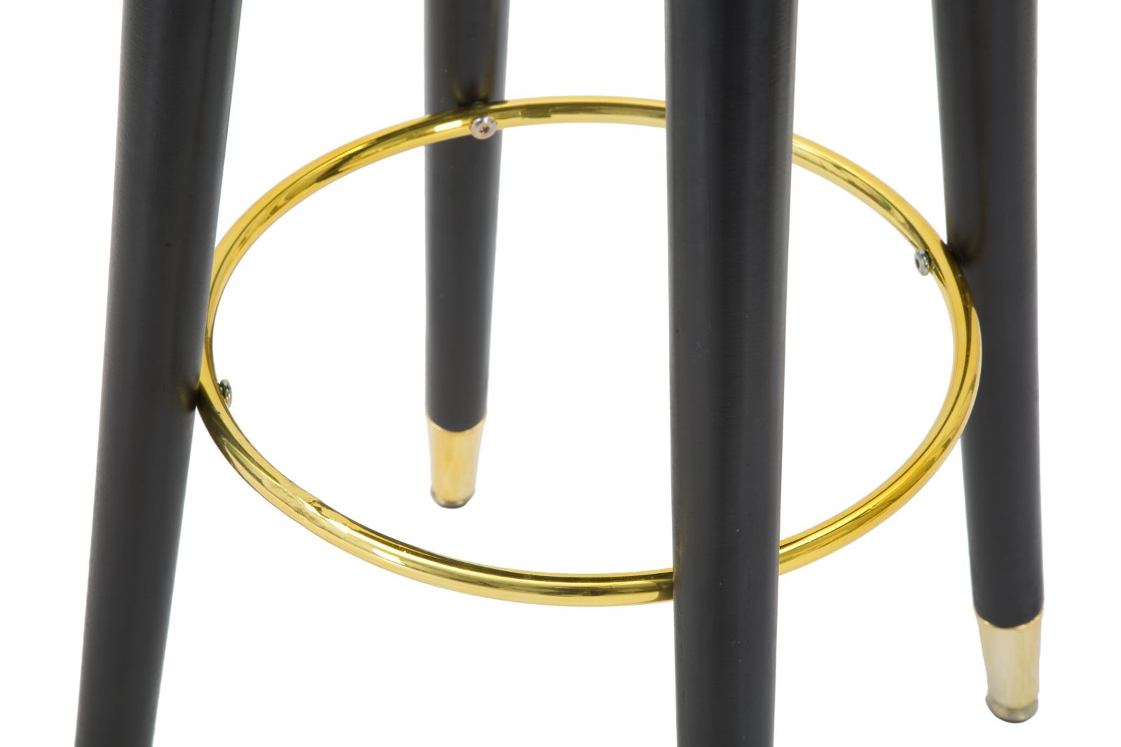 SGABELLO BAR PARIS OTTANIO/GOLD CM Ø 35X74 stile GLAM - immagine 6