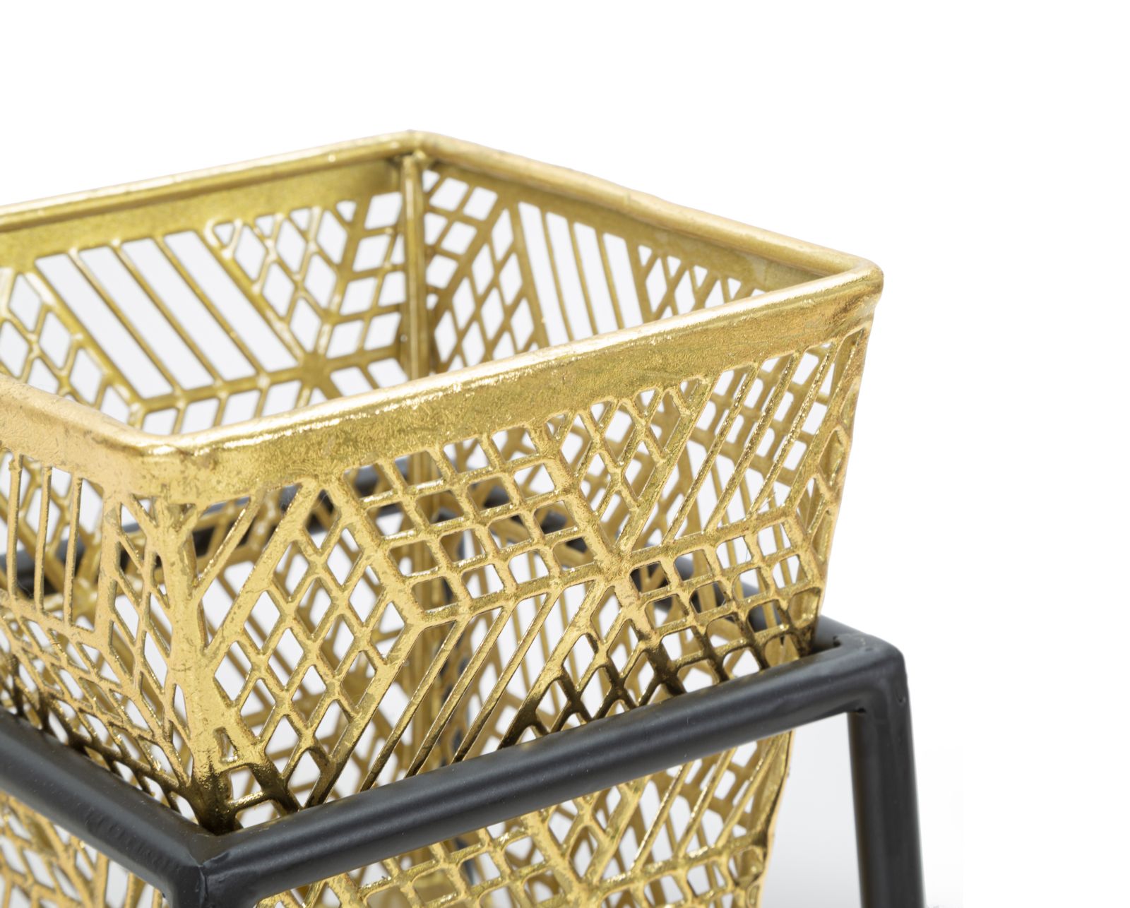 P/VASI SQUARE COPPIA CM Ø 23X70-20X60 stile GLAM - immagine 5