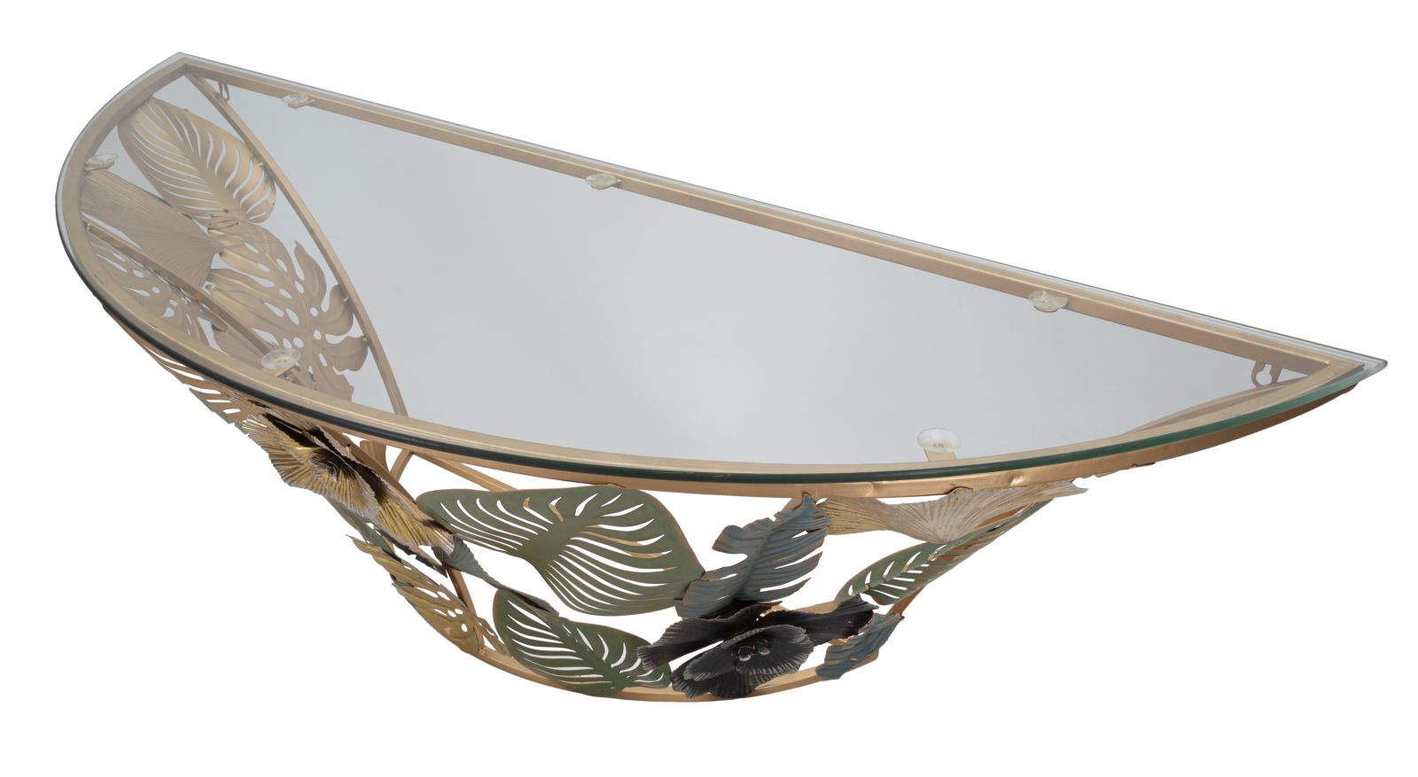 CONSOLE DA MURO AMAZ CM 120X40,5X37,2 stile GLAM - immagine 6