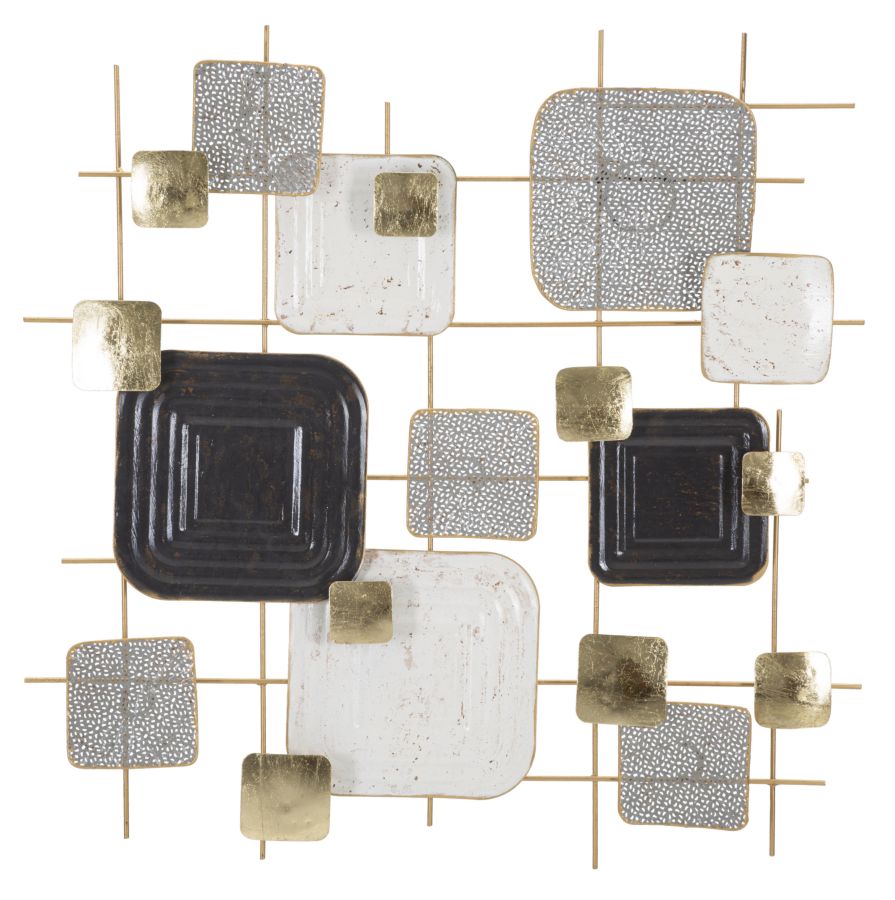 PANNELLO IN FERRO CUBES CM 80X5X80 stile GLAM - immagine 2