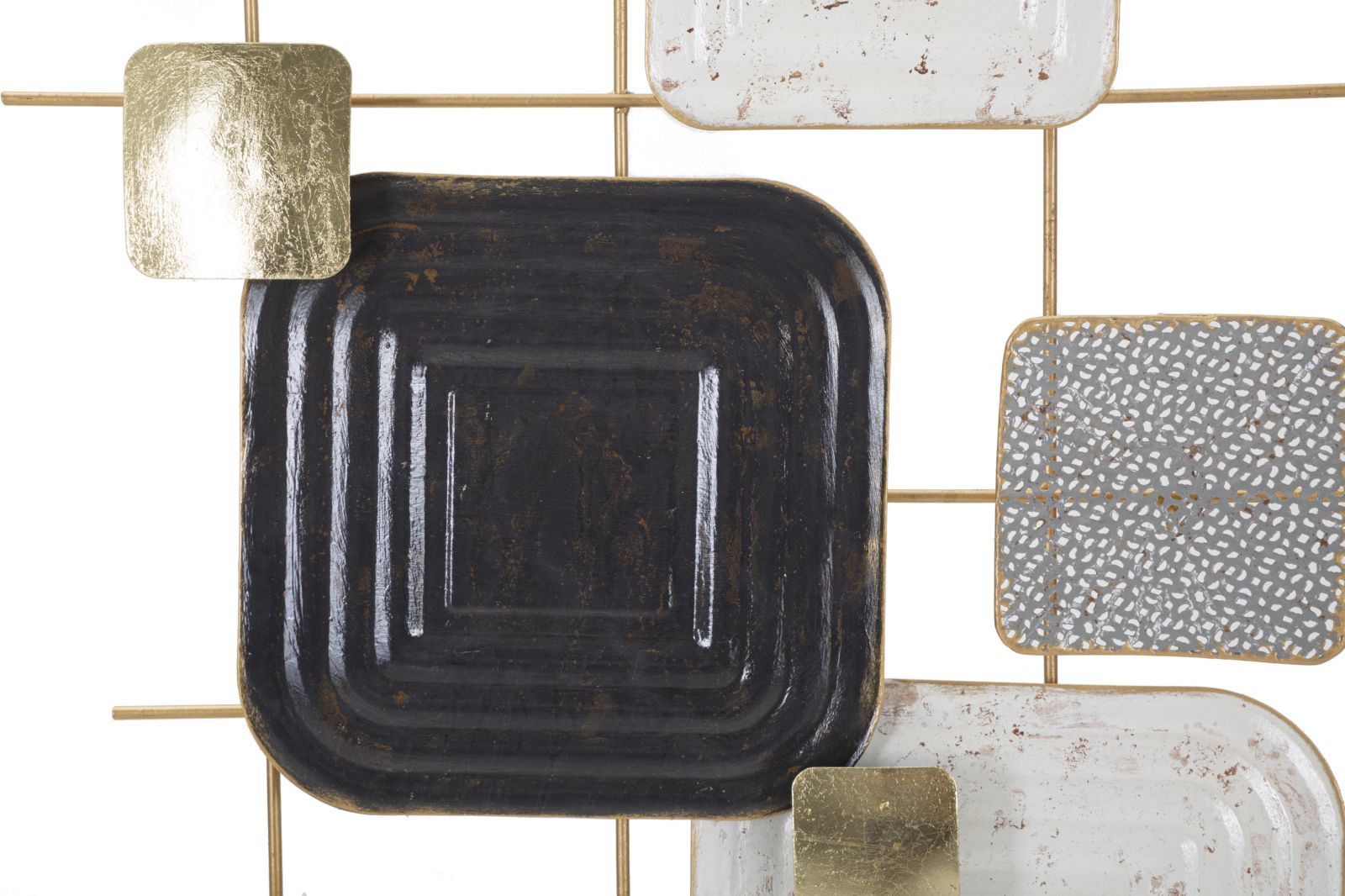 PANNELLO IN FERRO CUBES CM 80X5X80 stile GLAM - immagine 3