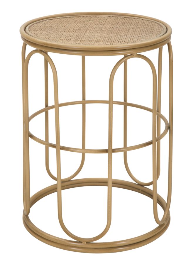 TAVOLINETTO SAMUI CM Ø 40X55 stile BOHO CHIC - immagine 2