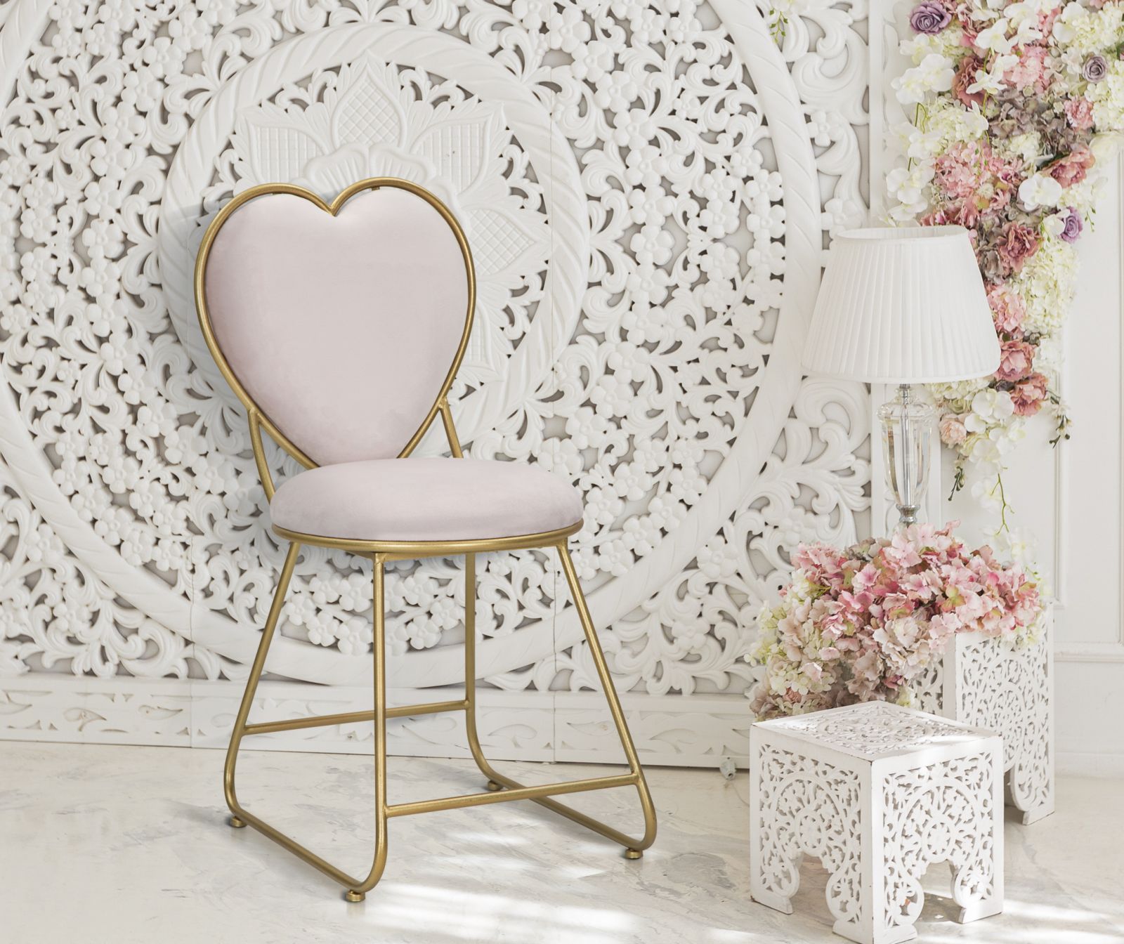 SEDIA HEART CM 37X47X80 stile GLAM - immagine 9