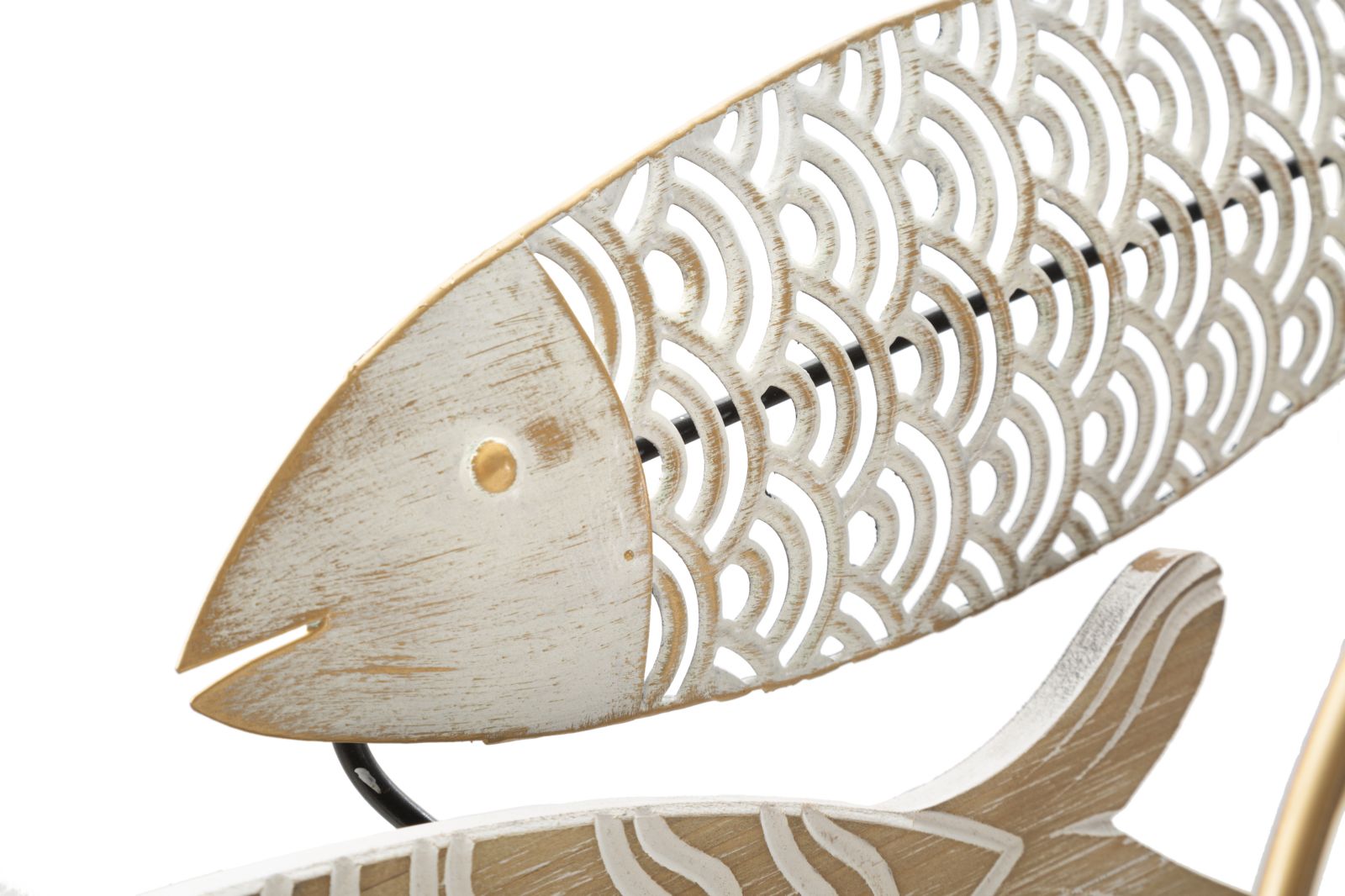 PANNELLO IN FERRO FISHY MOVE CM 142,9X5X61,6 stile GLAM - immagine 4