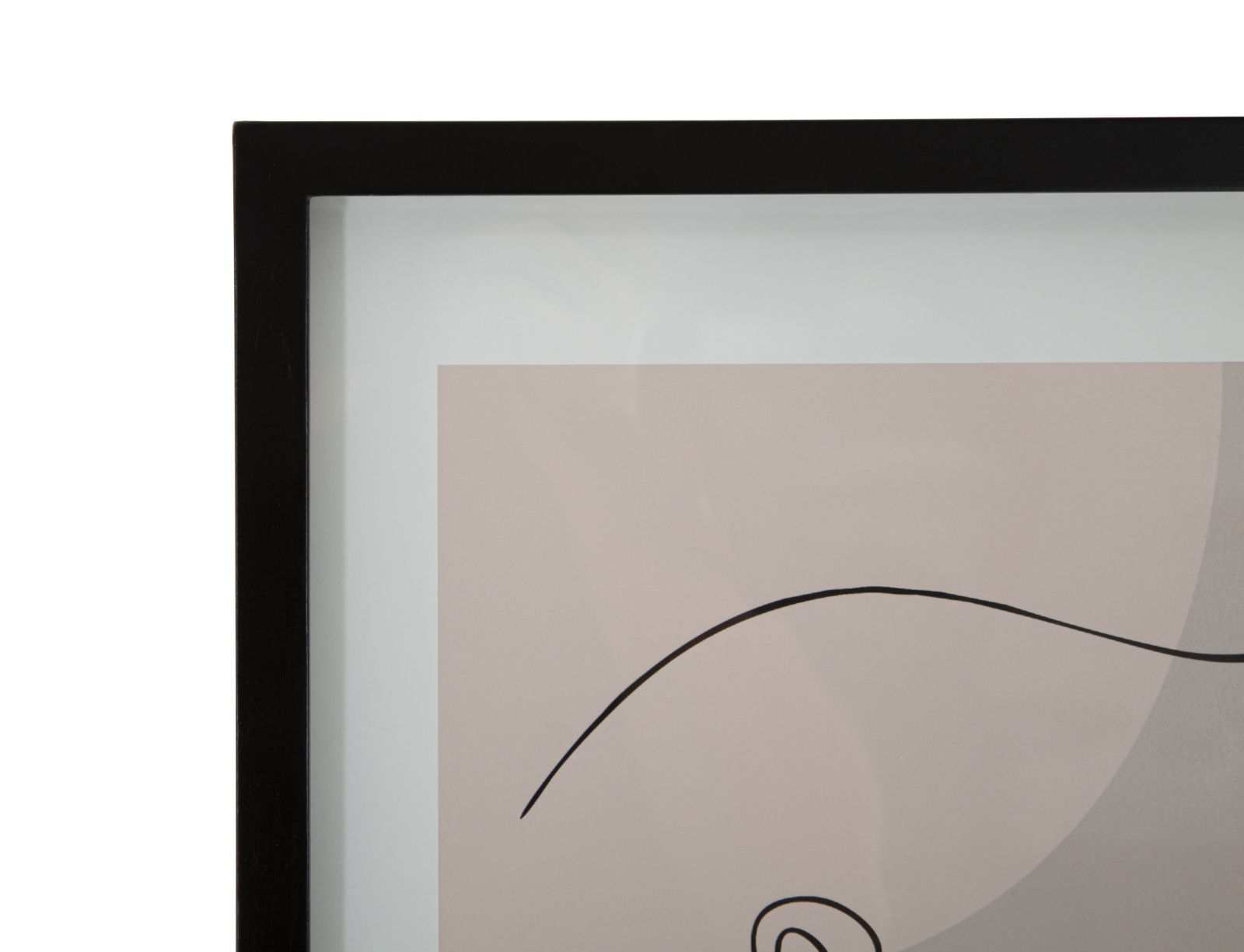 STAMPA C/CORNICE FACE -C- CM 35X2X47 stile BOHO CHIC - immagine 4