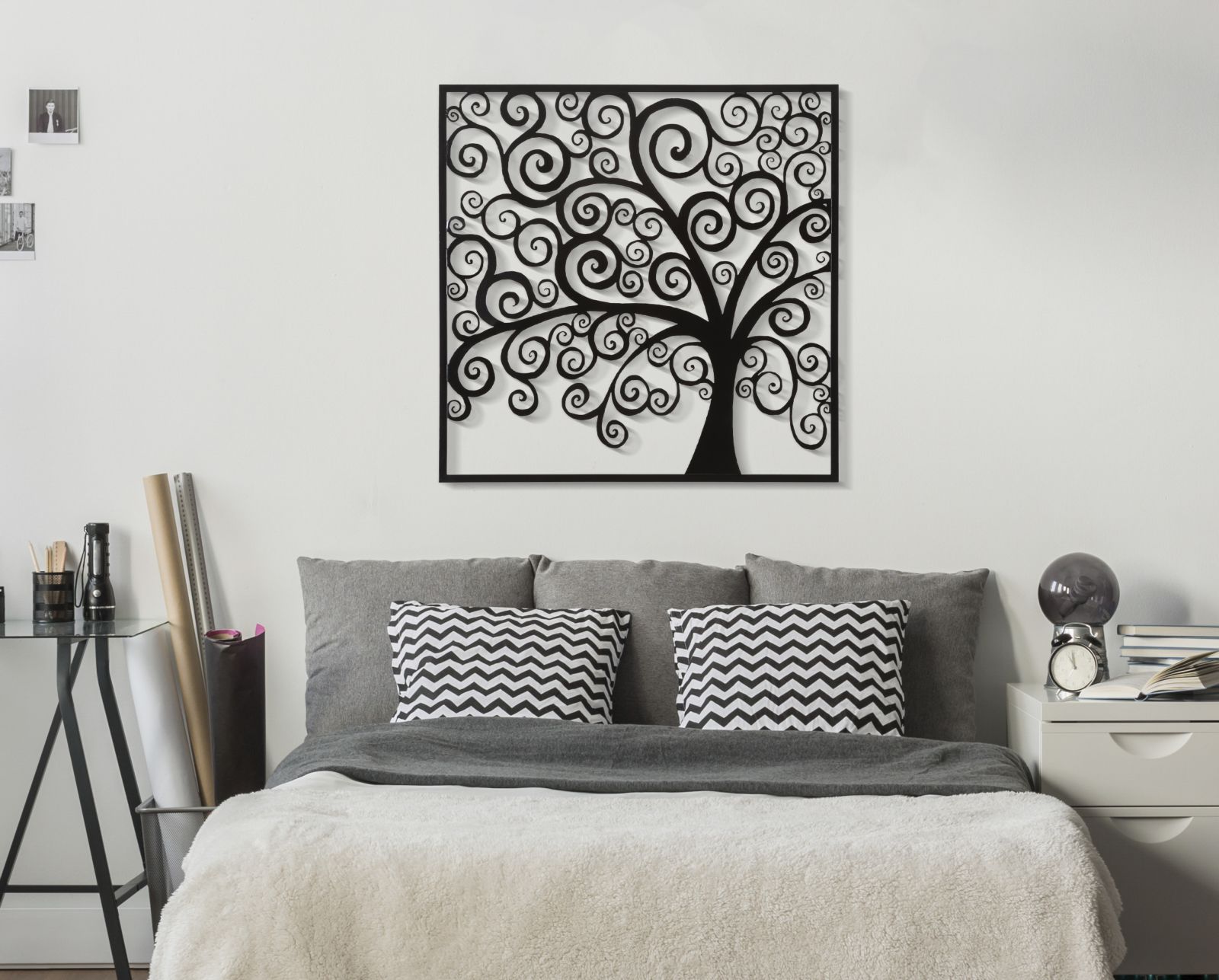 PANNELLO IN FERRO THREE PLUS CM 100X1X100 stile GLAM - immagine 6