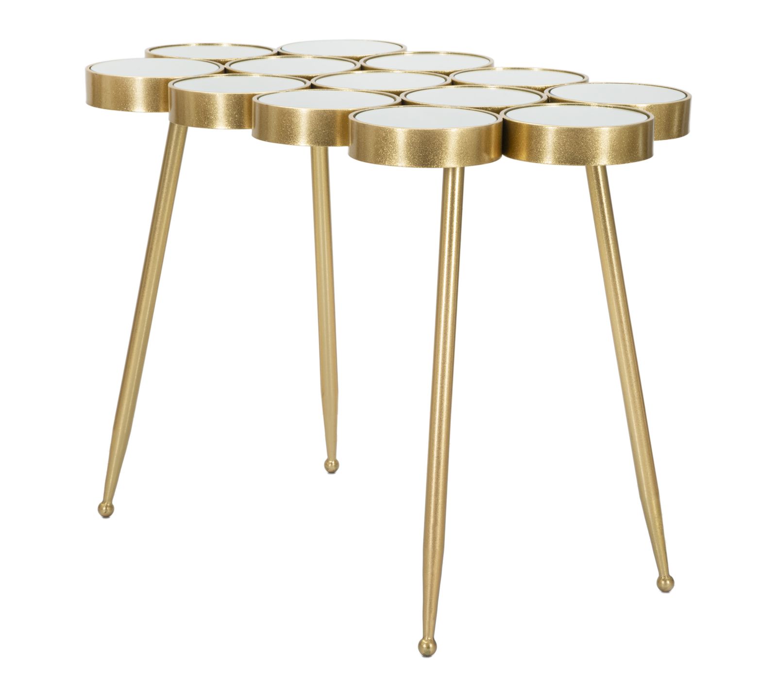TAVOLINETTO BUTTLE CM 100X55X70 stile GLAM - immagine 4