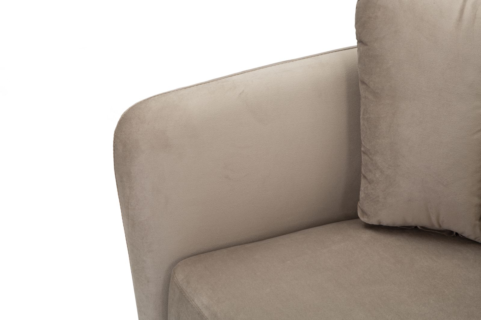 POLTRONA KIEV GRIGIA CM 88X77X74 stile GLAM - immagine 8