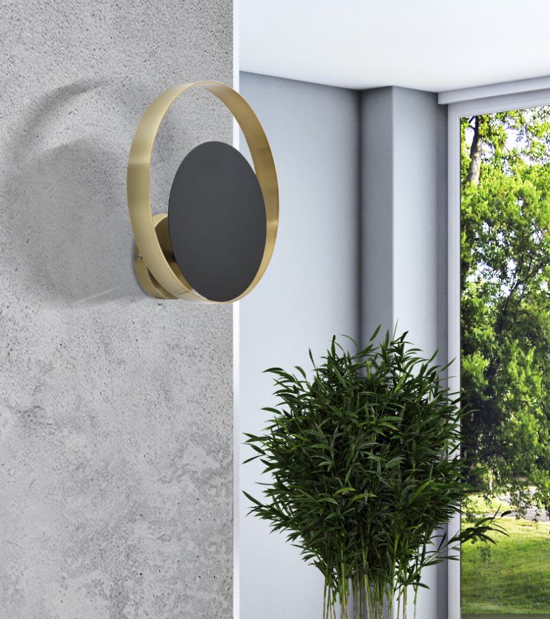 LAMPADA DA MURO SHUTTLE CM25x8x25 stile GLAM - immagine 7