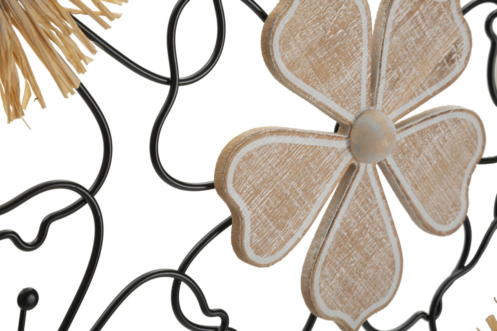 PANNELLO FERRO E LEGNO ITIS CM 75X3,5X42 stile BOHO CHICH - immagine 4