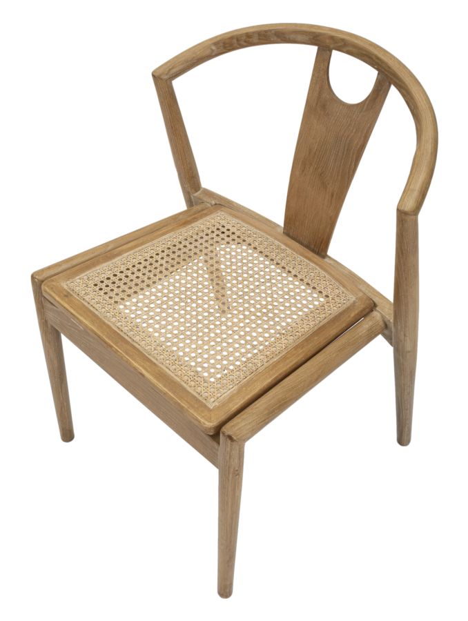 SEDIA JAPAN -B- SET 2 PZ CM 56X53X76 stile BOHO CHICH - immagine 3