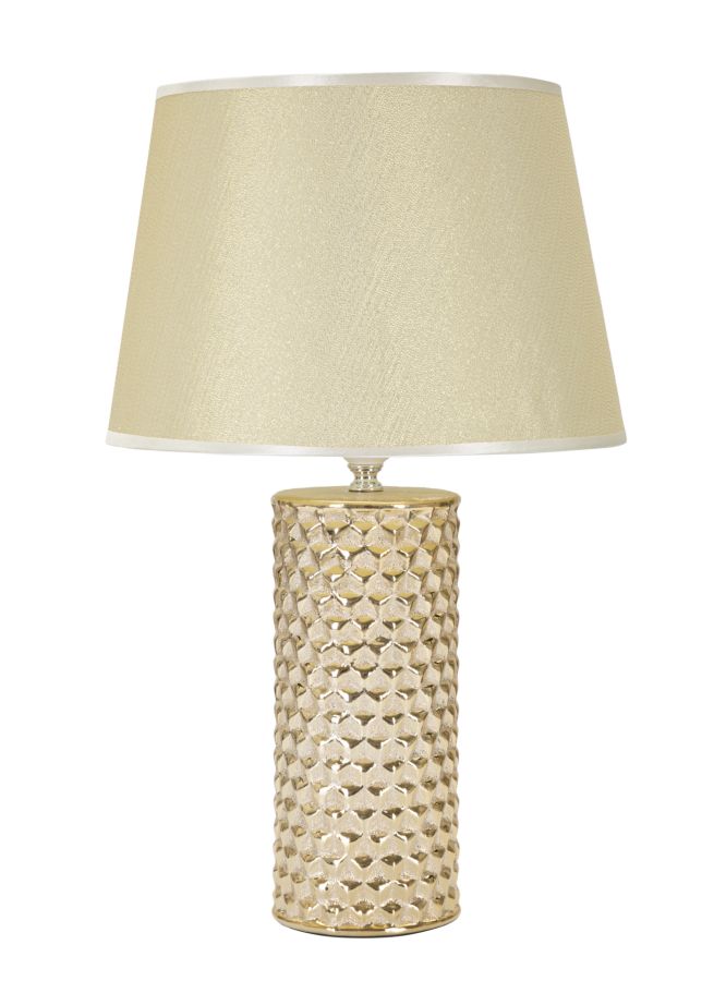 LAMPADA DA TAVOLO GLAM GOLD CM Ø 30X47,5 stile GLAM - immagine 2