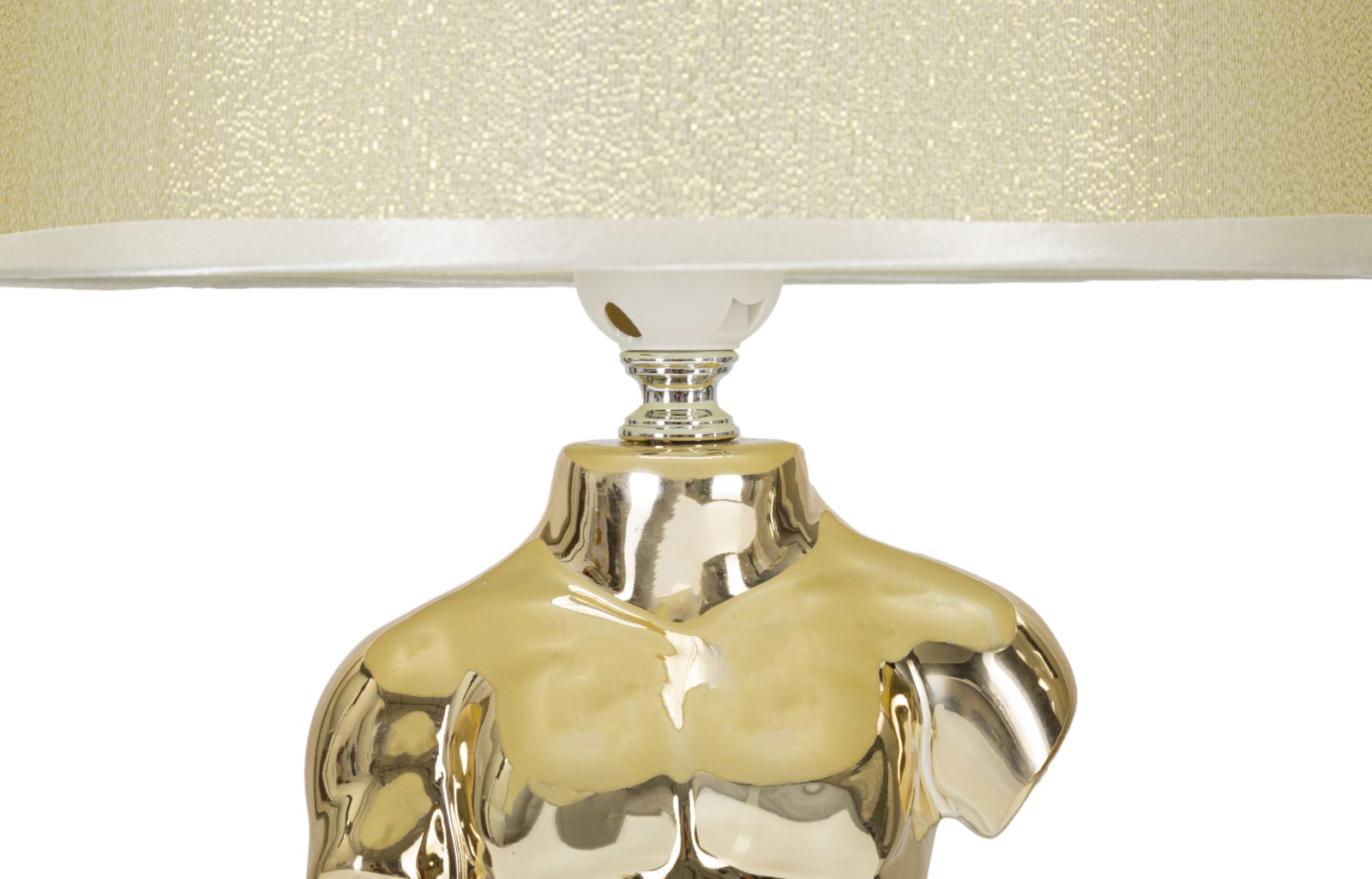 LAMPADA DA COMODINO GLAM MAN CM 25X42,5 stile GLAM - immagine 5