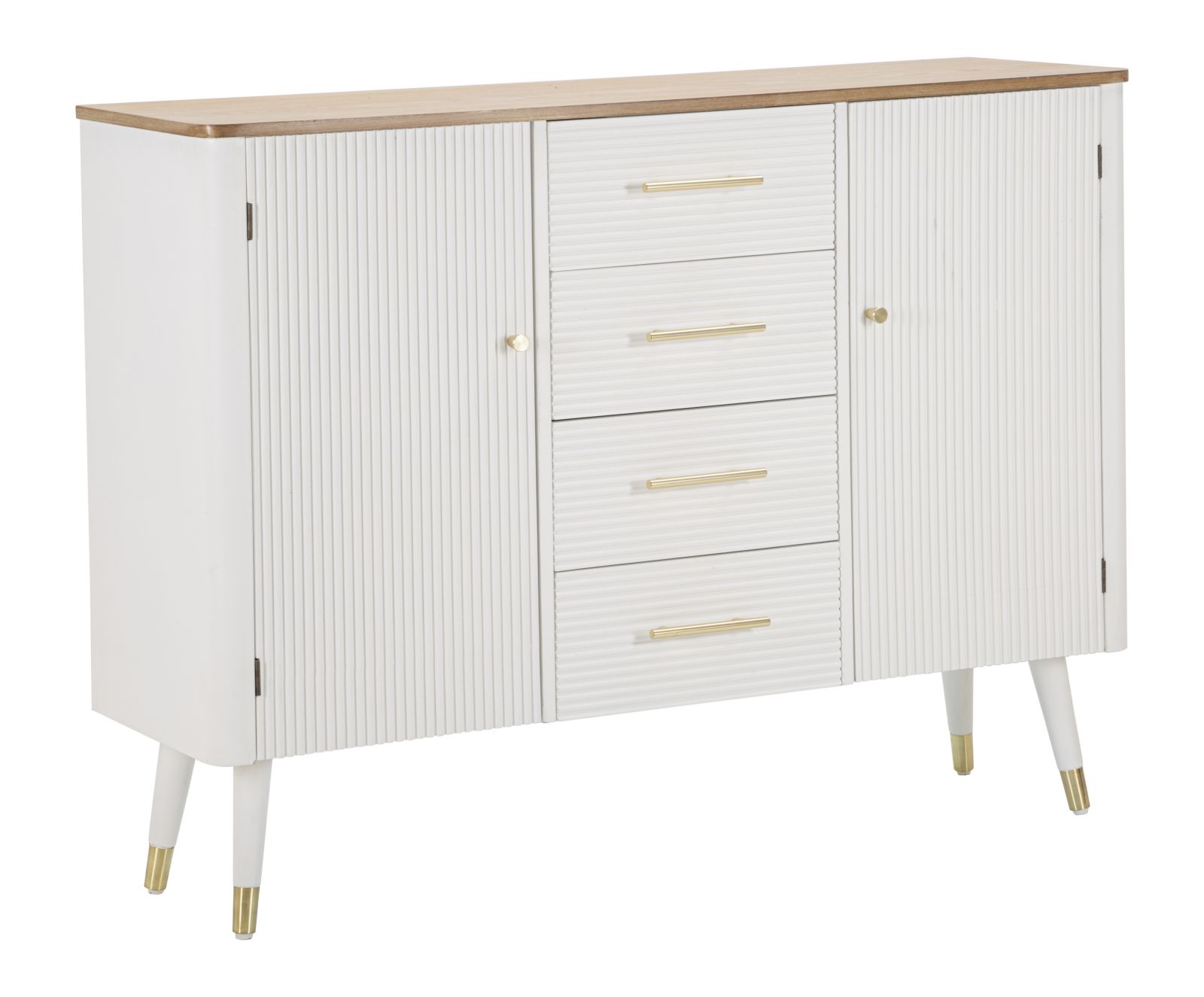 MOBILE MATERA CM 117X37X90 stile BOHO CHICH - immagine 2
