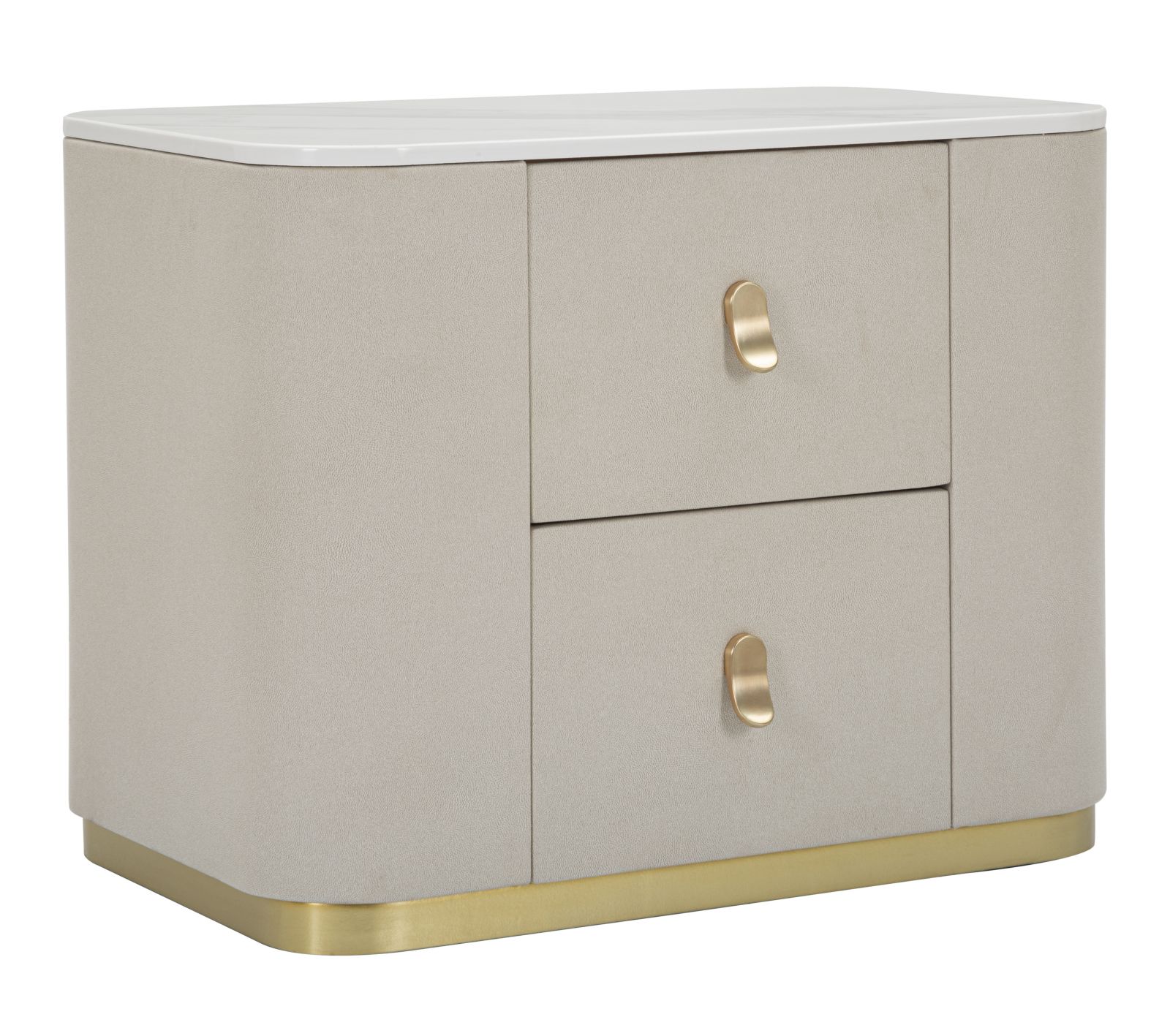 COMODINO BEAUTY CM 60X40X47 stile GLAM - immagine 2