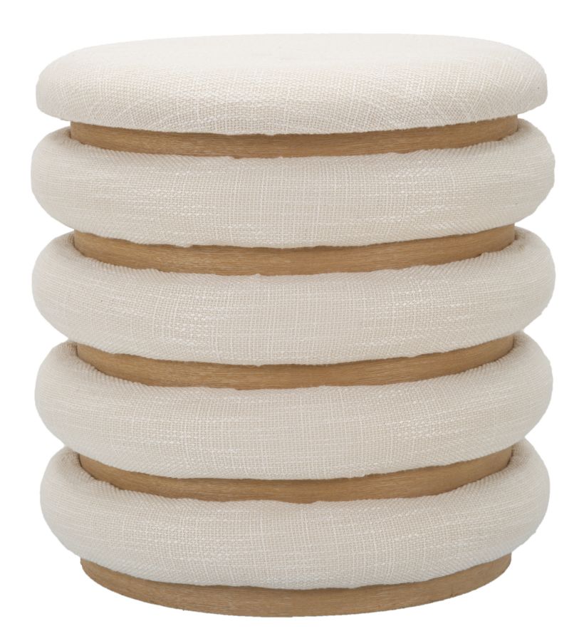 PUFF DAMASCO LINE CM Ø 40X42 stile BOHO CHICH - immagine 2