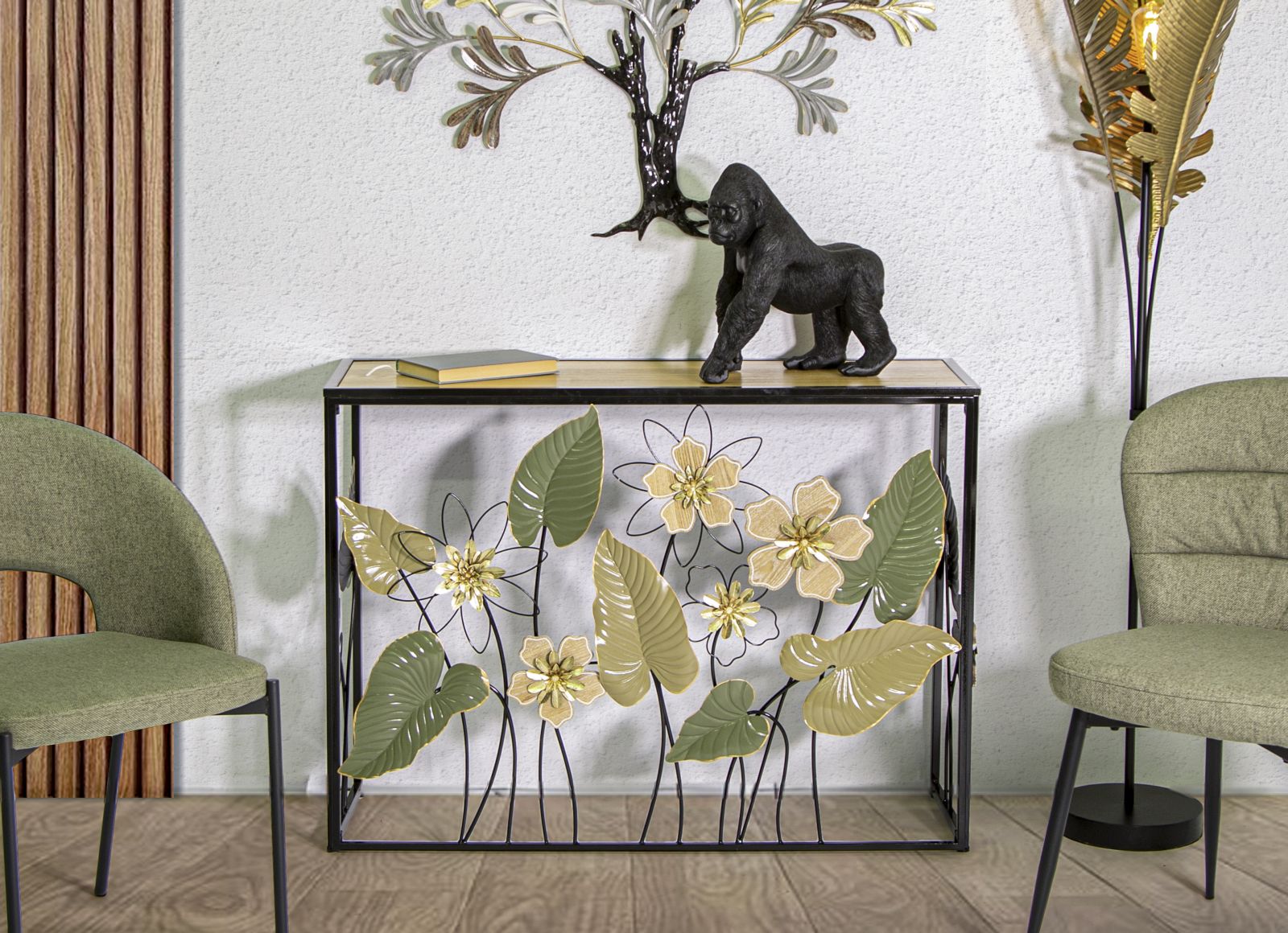 CONSOLE SPRING CM 108X36,8X80 stile BOHO CHICH - immagine 9