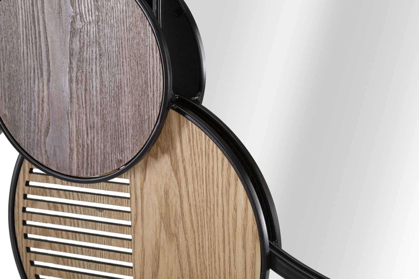 SPECCHIO DA MURO WOODY CM 123,2X4,4X63,5 stile BOHO CHICH - immagine 4