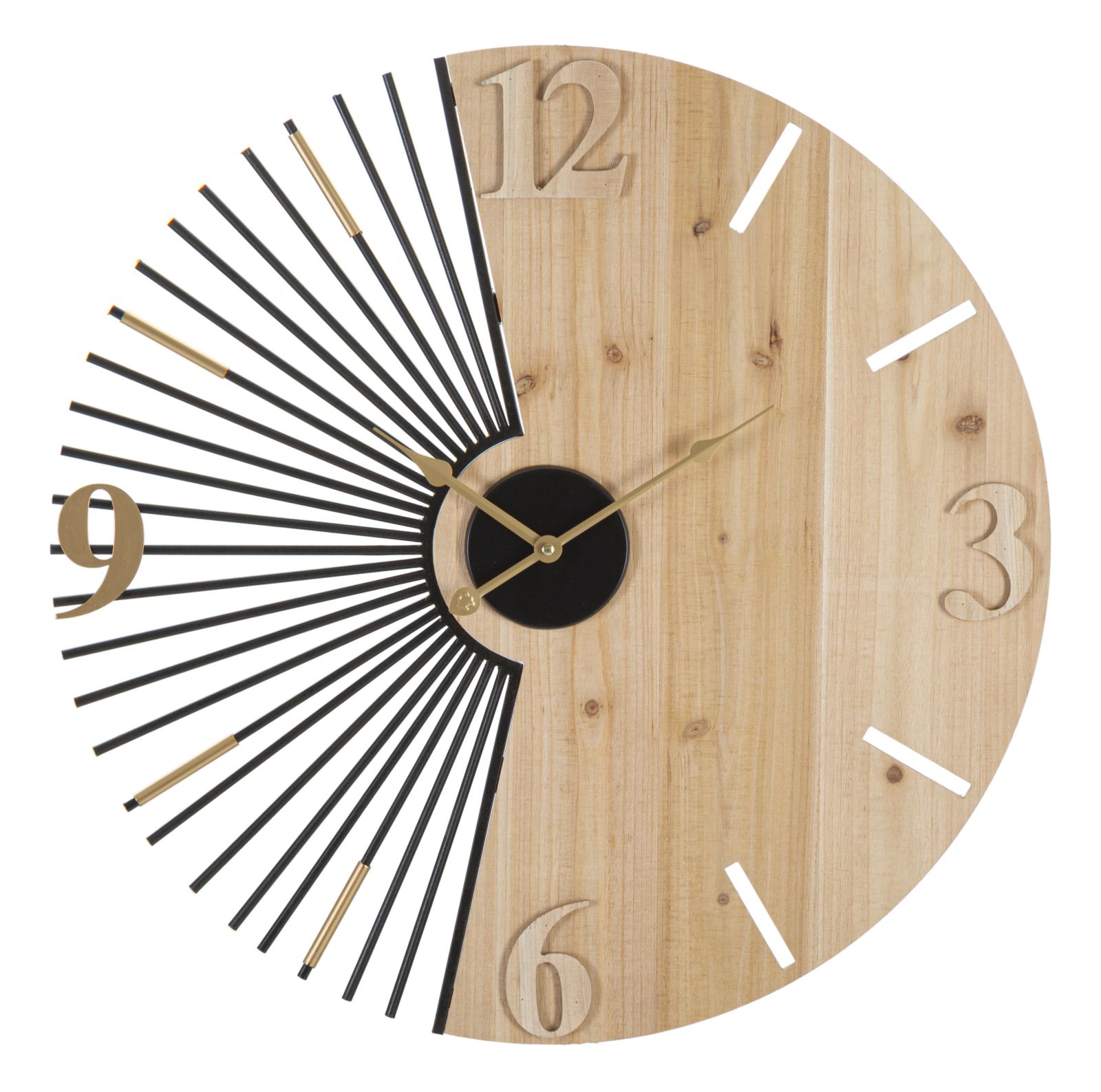 OROLOGIO DA MURO WORDY CM Ø 60X3,5 stile MODERN - immagine 2