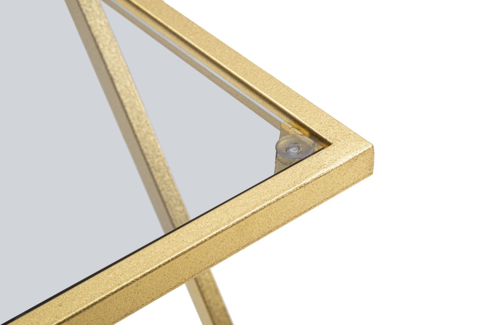 TAVOLINETTI Z COPPIA CM 40X40X60-30X30X50 stile GLAM - immagine 6