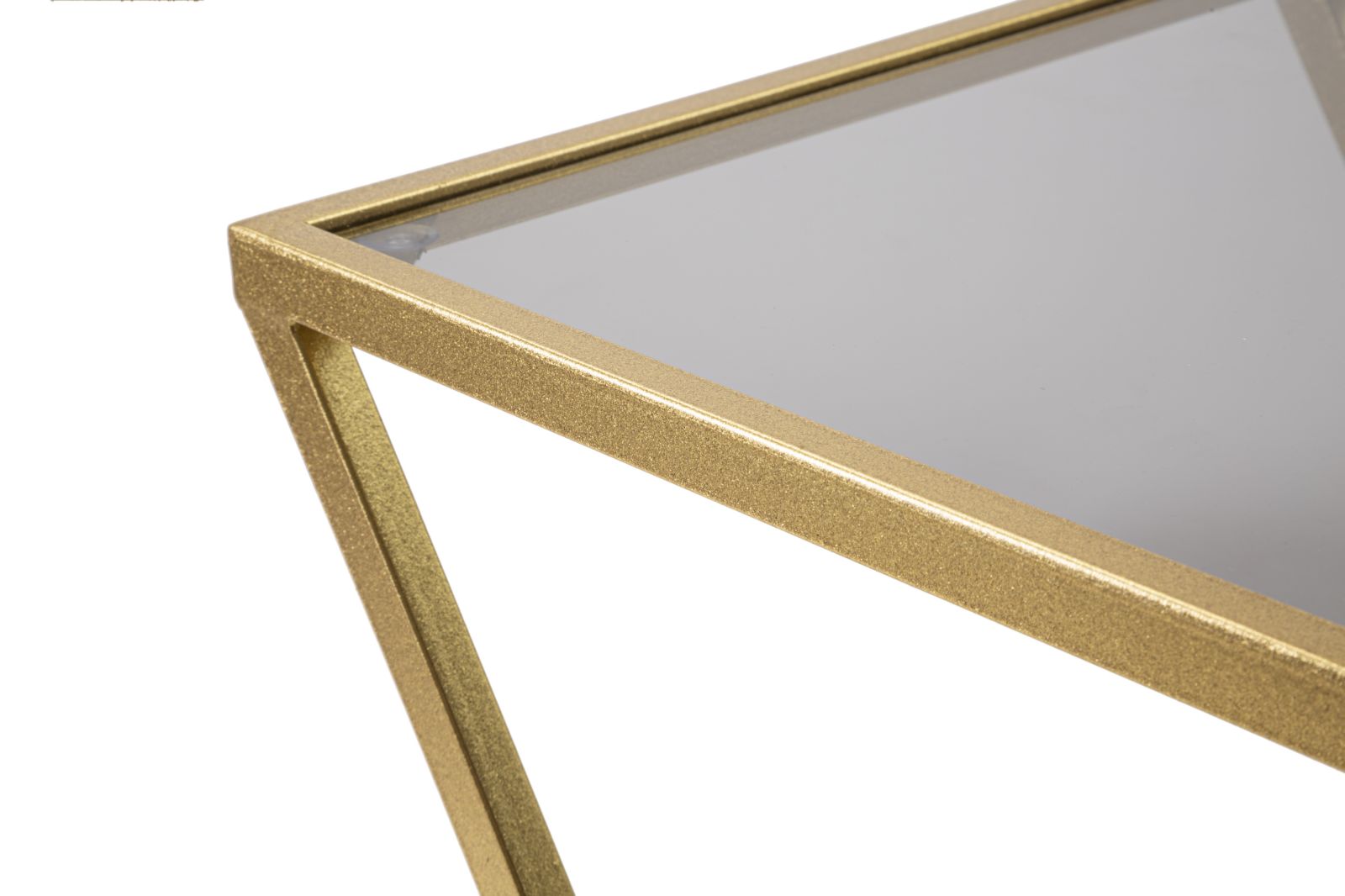 TAVOLINETTI Z COPPIA CM 40X40X60-30X30X50 stile GLAM - immagine 7