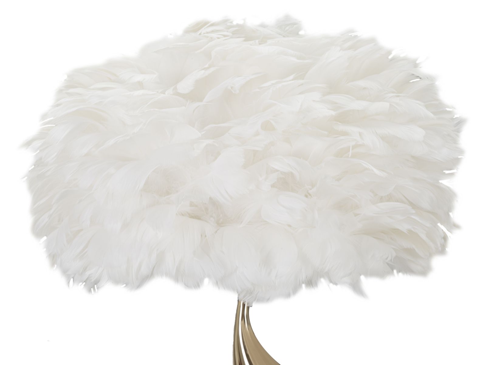 LAMPADA DA TAVOLO SLIM BIANCO CM Ø 40X63 stile GLAM - immagine 3