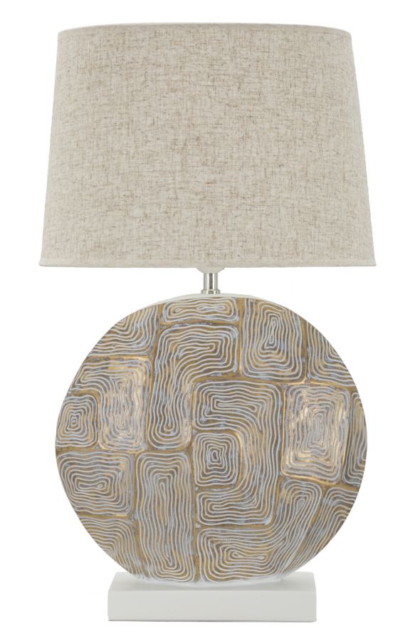 LAMPADA DA TAVOLO RESINA ECLIPS CM Ø 38X64 stile MODERN - immagine 2