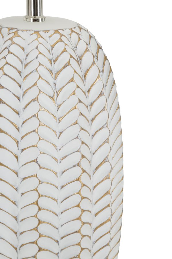 LAMPADA DA TAVOLO RESINA LEAF CM Ø 35X65 stile MODERN - immagine 3