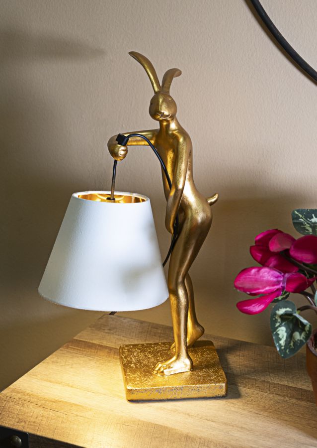 LAMPADA DA TAVOLO RABBIT STAND CM 26x16x47 stile MODERN - immagine 7
