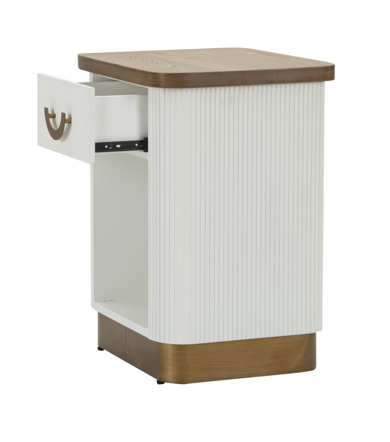 COMODINO TOLOSA CM 48X40X62 stile MODERN - immagine 4