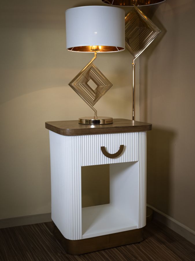 COMODINO TOLOSA CM 48X40X62 stile MODERN - immagine 10