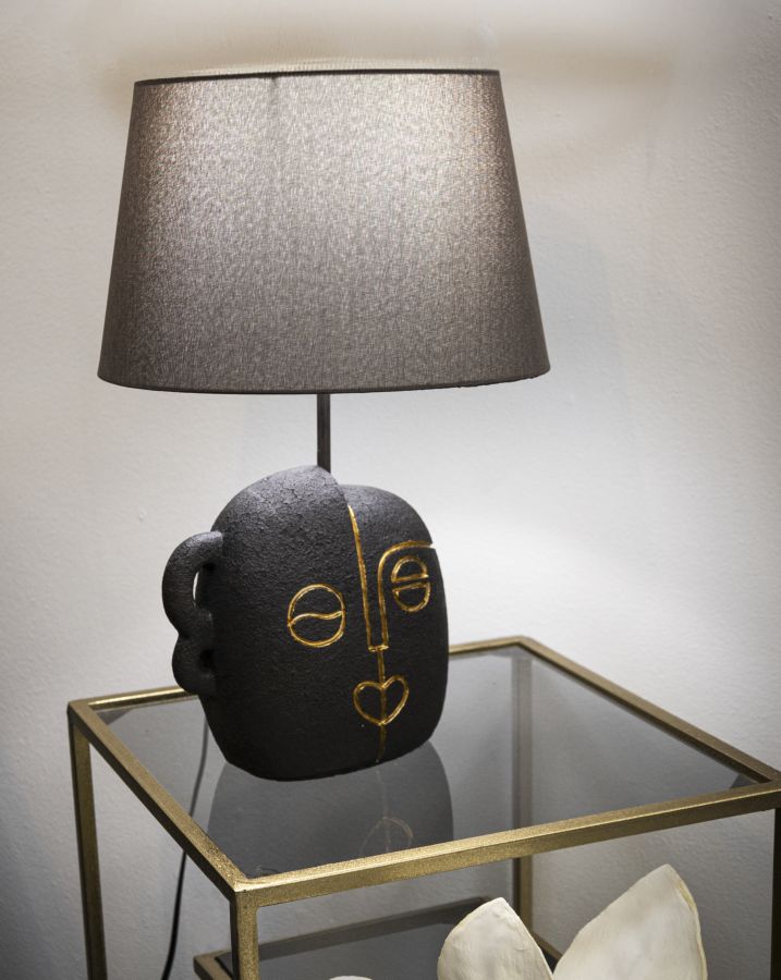 LAMPADA DA TAVOLO TRIBAL -A- CM Ø 30,5X46 stile MODERN - immagine 6