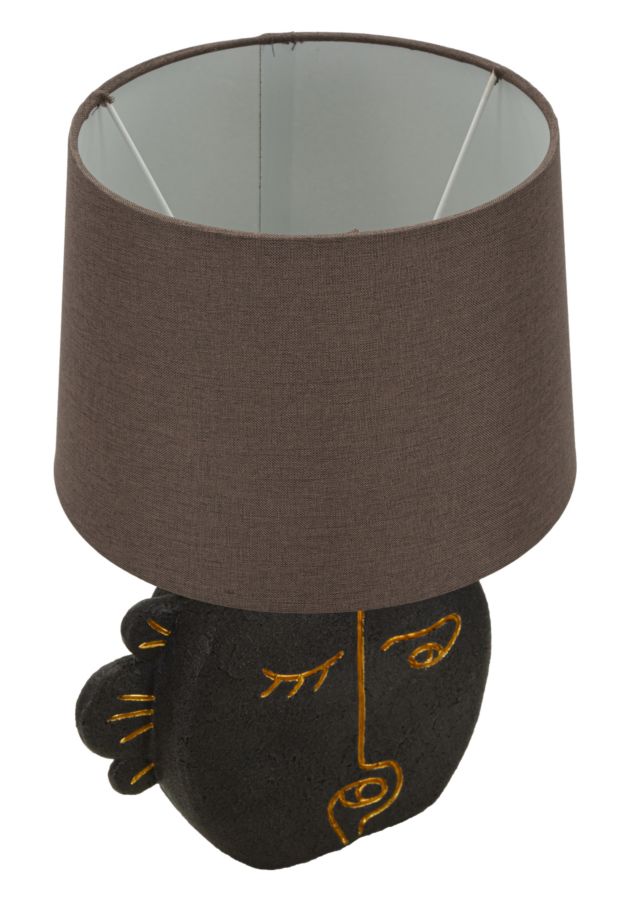 LAMPADA DA TAVOLO TRIBAL -B- CM Ø 27,5X39,5 stile MODERN - immagine 3