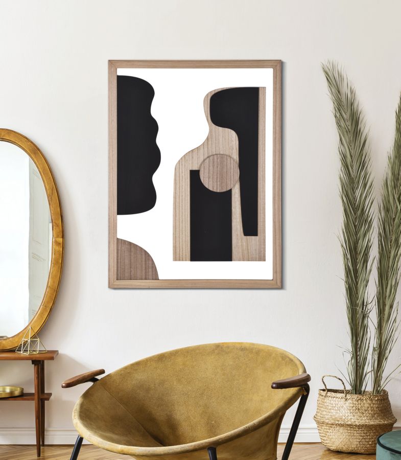 PANNELLO DA MURO ASTRY -A- CM 60X2X80 stile MODERN - immagine 6