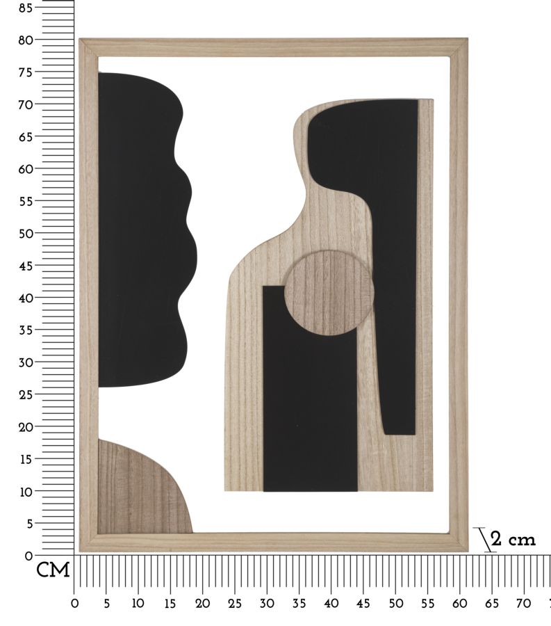 PANNELLO DA MURO ASTRY -A- CM 60X2X80 stile MODERN - immagine 7