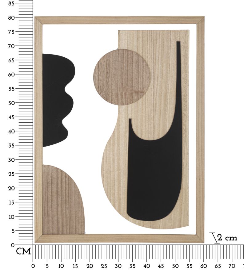 PANNELLO DA MURO ASTRY -B- CM 60X2X80 stile MODERN - immagine 7