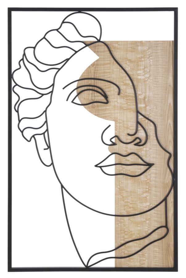 PANNELLO DA MURO DAVID -A- CM 50X2X80 stile MODERN - immagine 2