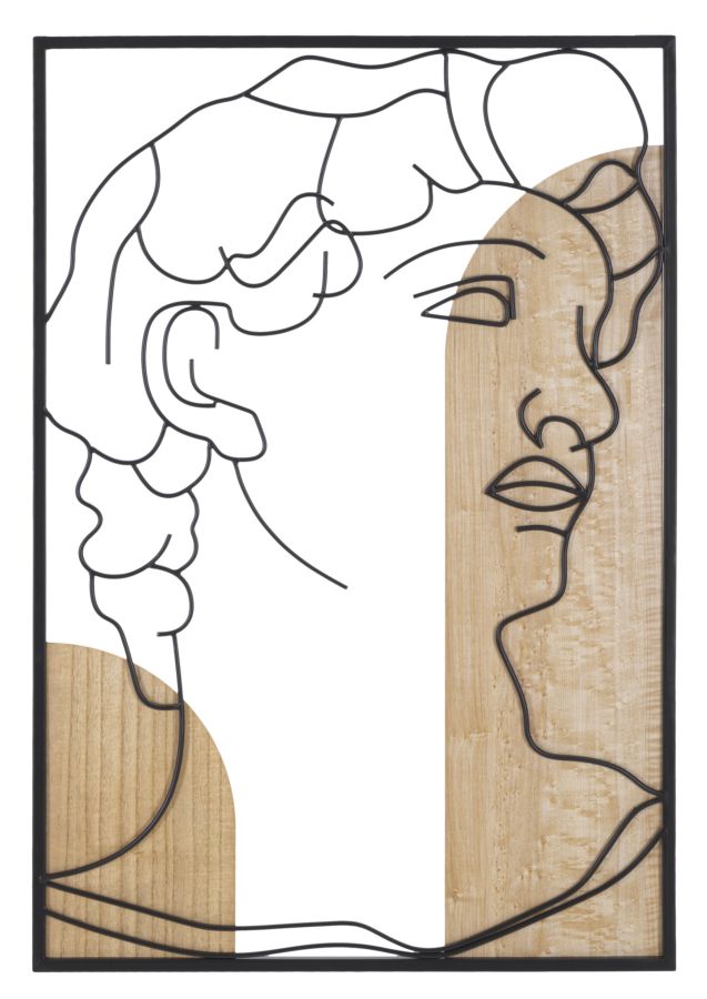 PANNELLO DA MURO DAVID -B- CM 55X2X80 stile MODERN - immagine 2